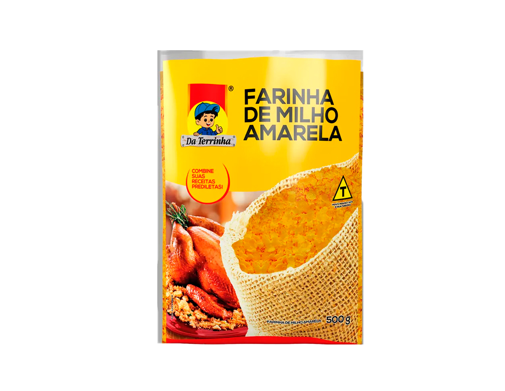 FARINHA DE MILHO DA TERRINHA 500 G (FDO 10 PCT)